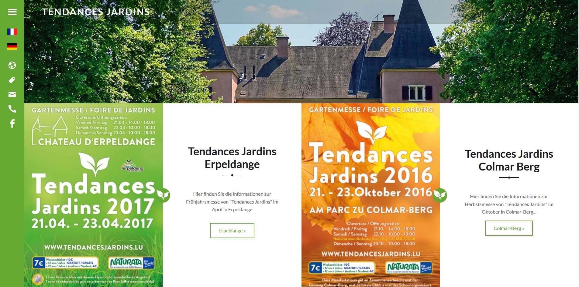 Tendances Jardins Luxemburg · Gartenmesse in Erpeldange und ColmarBerg